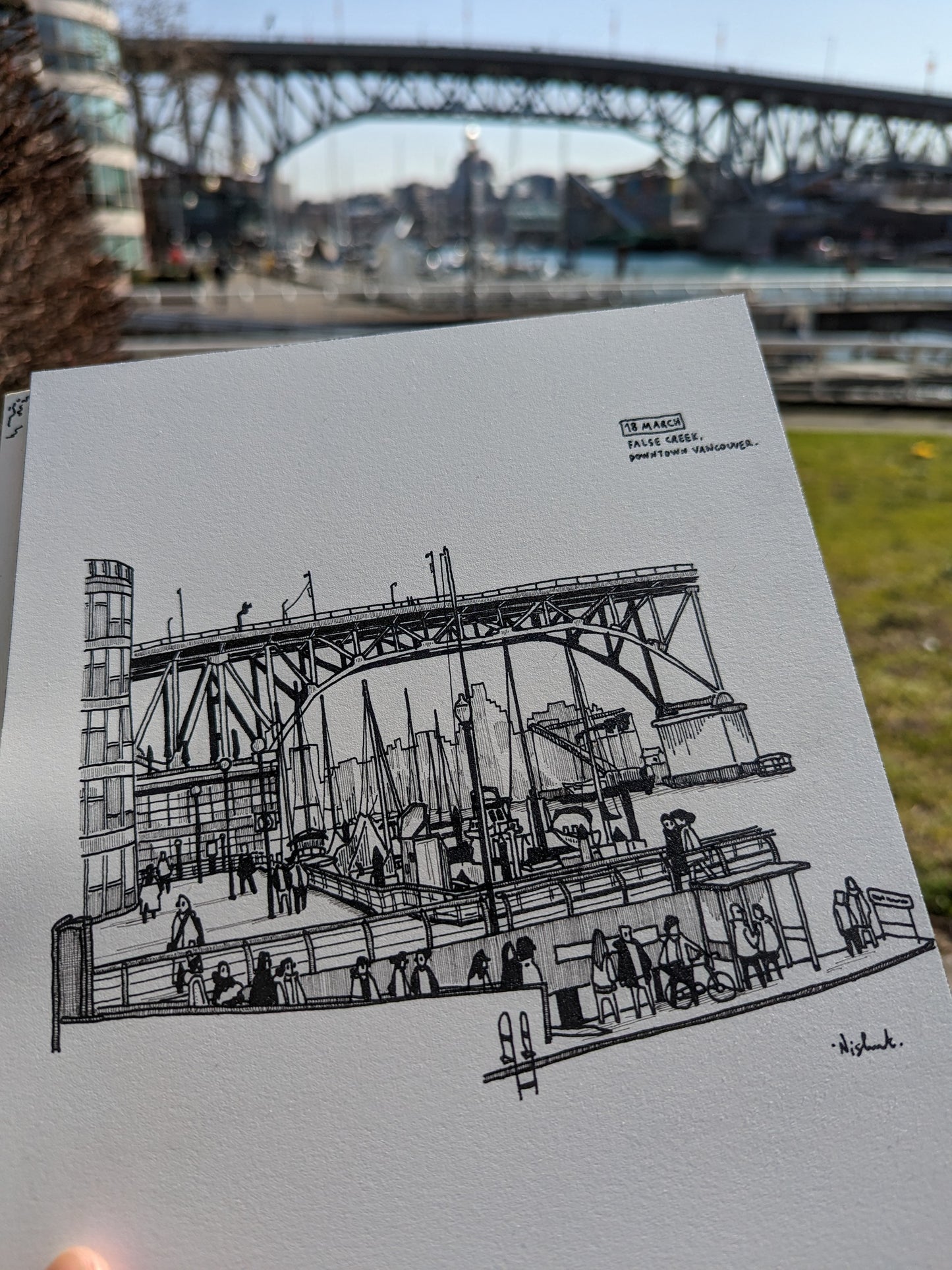 Spring Day in False Creek
